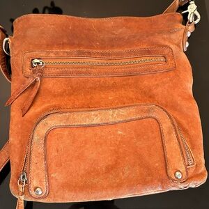 Brown Leather Crossbody Bag